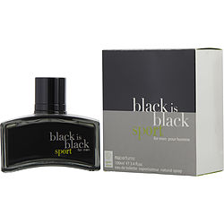 BLACK IS BLACK SPORT  by Nuparfums